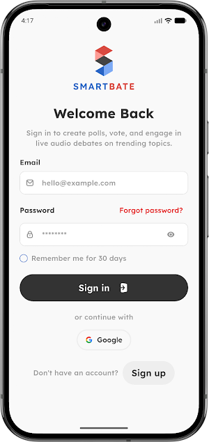 Smartbate Screenshot 1