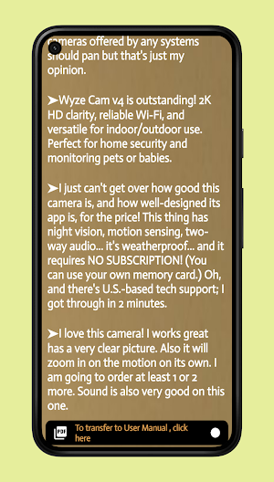 wyze cam v4 manual Screenshot 3