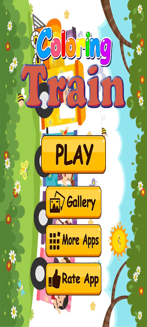 Train Coloring Screenshot 1
