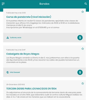 Viloria Informa Screenshot 1