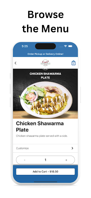 Fork Mediterranean Grill - WA Screenshot 1