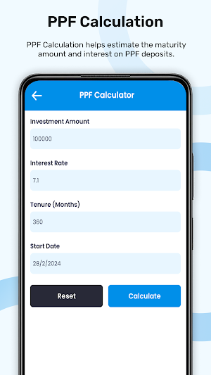 PROEMI - EMI Loan Calculator Screenshot 3