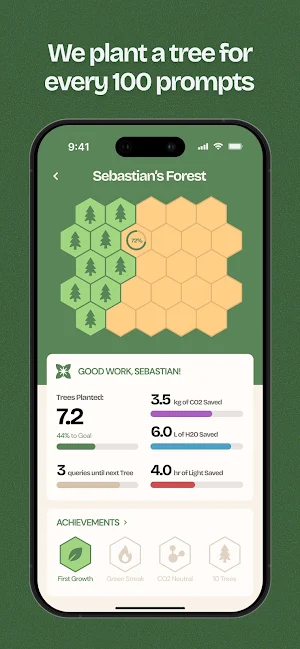 GreenChat: Reforestation AI Screenshot 1