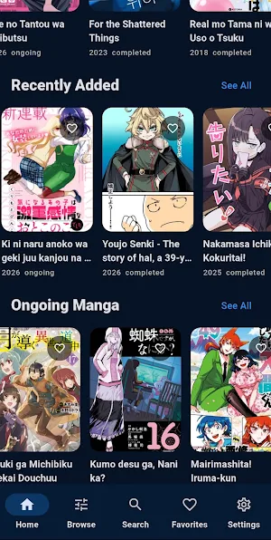 Tachimanga : Manga & Anime Screenshot 0