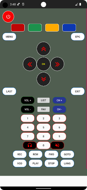 Remote for NXT Digital TV Screenshot 2