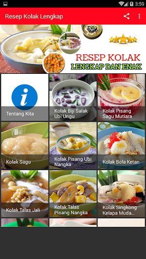 Resep Kolak Lengkap Screenshot 0
