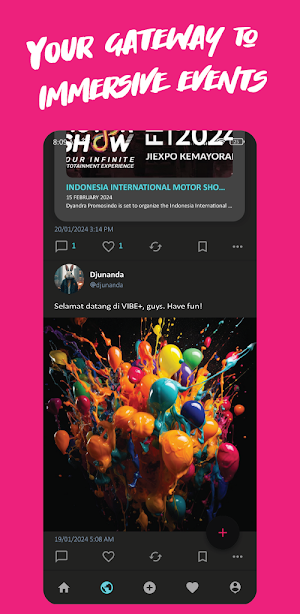 VIBE+ Screenshot 1