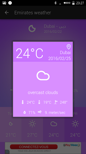 United Arab Emirates Weather Screenshot 3