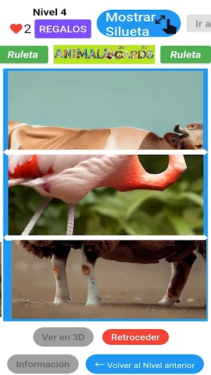 Animal Cards - Español Screenshot 2