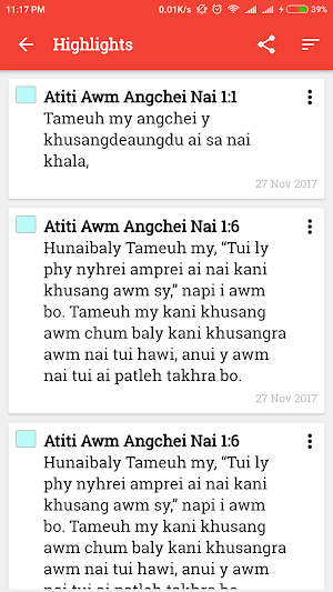 Khumi Bible Screenshot 3
