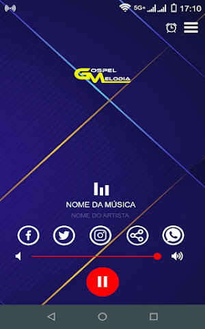 Rádio Gospel Melodia Screenshot 1