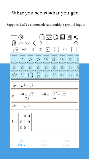 SymEditor - Formula editor Screenshot 0