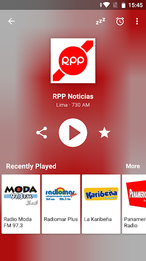 Radio FM Peru Screenshot 1