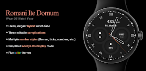 Romani Ite Domum Watch Face Screenshot 1