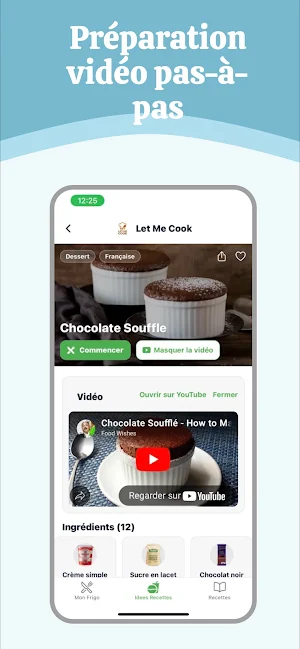 Let Me Cook: Recettes & Frigo Screenshot 2