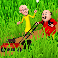 Motu Patlu Mow My Garden