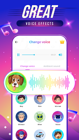 Voice Changer with AI Effects Screenshot 0