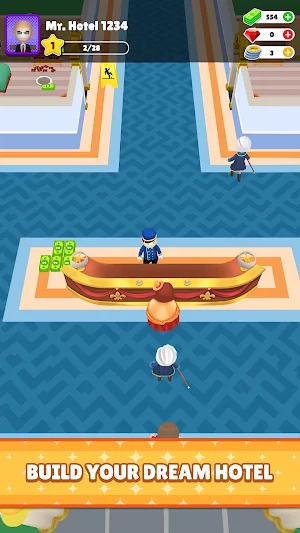 My Hotel Story - Idle Game Screenshot 1