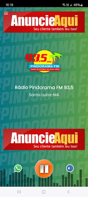 Rádio Pindorama FM 93,5 Screenshot 0