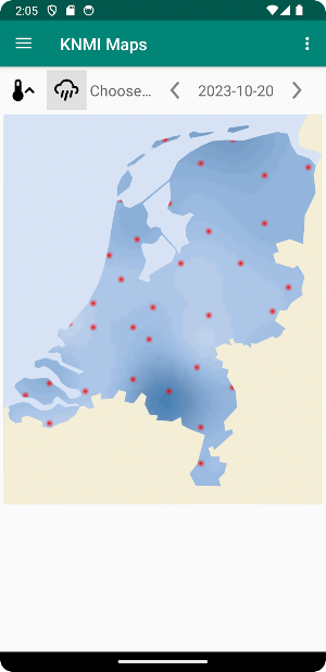 VerledenWeer Screenshot 2