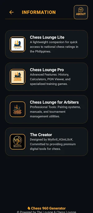 Chess 960 Generator Screenshot 3