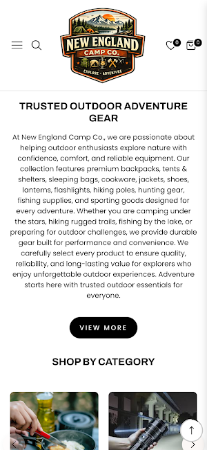 New England Camp Co Screenshot 1