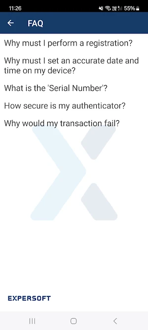 Authenticator Screenshot 2