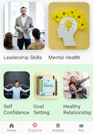 Self Improvement: Wellbeing Screenshot 3