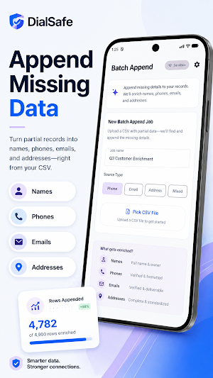 DialSafe: Phone Intelligence Screenshot 1