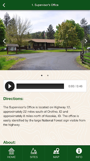 Nez Perce-Clearwater NF Screenshot 1