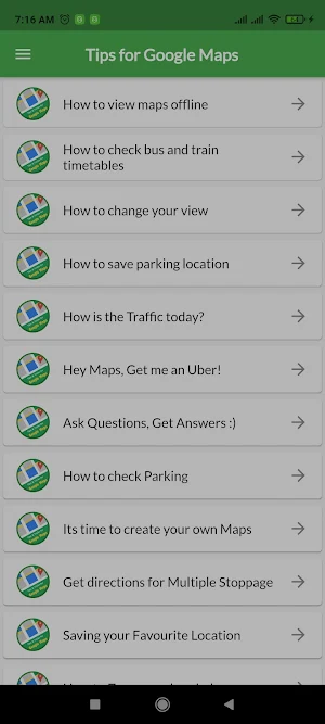 Maps & Navigation Guide - Secrete Features & Tips Screenshot 1