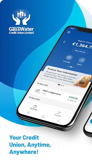 Gas and Water Credit Union Screenshot 0