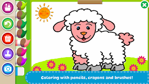Paint and Learn Animals Screenshot 0