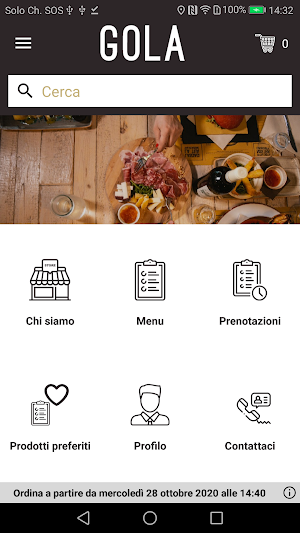 Gola Bistrot Screenshot 2