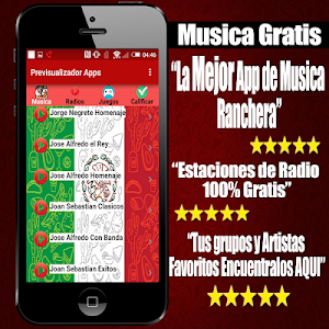 Musica Ranchera Mexicana Gratis Screenshot 0