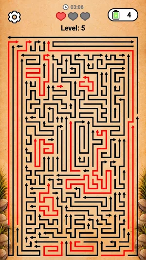 Arrow Escape - Tap Away Screenshot 1