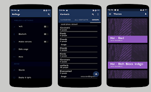 NotesUI Dark CM13 Theme Screenshot 2