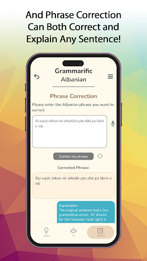Grammarific: Albanian Grammar Screenshot 0