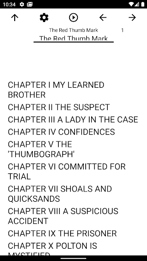 Book, The Red Thumb Mark Screenshot 0