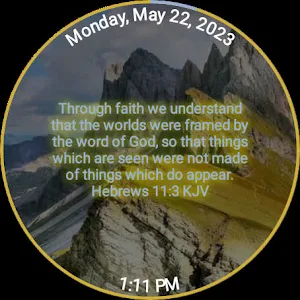 By Faith Watch Face Screenshot 2
