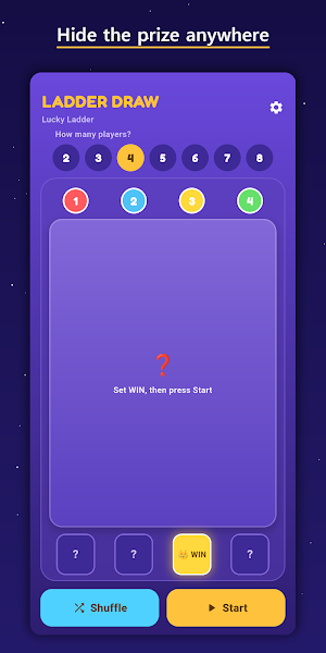 Ladder Draw - Ghost Leg Picker Screenshot 1
