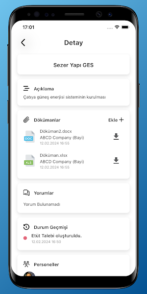 Sungen İş Ortağım Screenshot 2