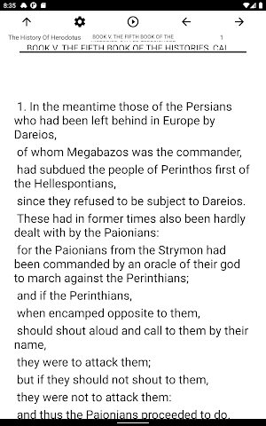 Book, The History Of Herodotus Screenshot 3