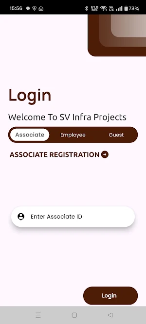 SV Infra Projects Screenshot 0