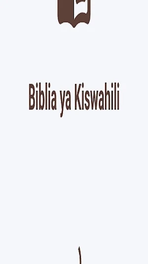 Biblia Swahili Screenshot 1
