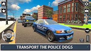 Police Dog: 3D Transport Truck Screenshot 3
