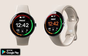 Digital Fnx358 Watch Face Screenshot 1