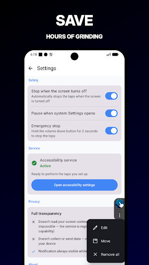 Auto Clicker: Tap Automation Screenshot 1