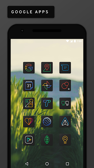 Neon Lit Icon Pack Screenshot 3
