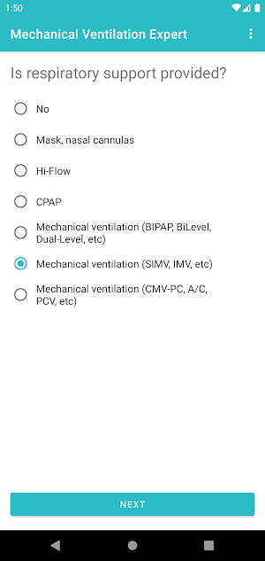 Mechanical Ventilation Expert Screenshot 0